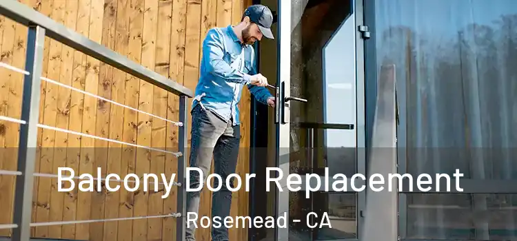  Balcony Door Replacement Rosemead - CA